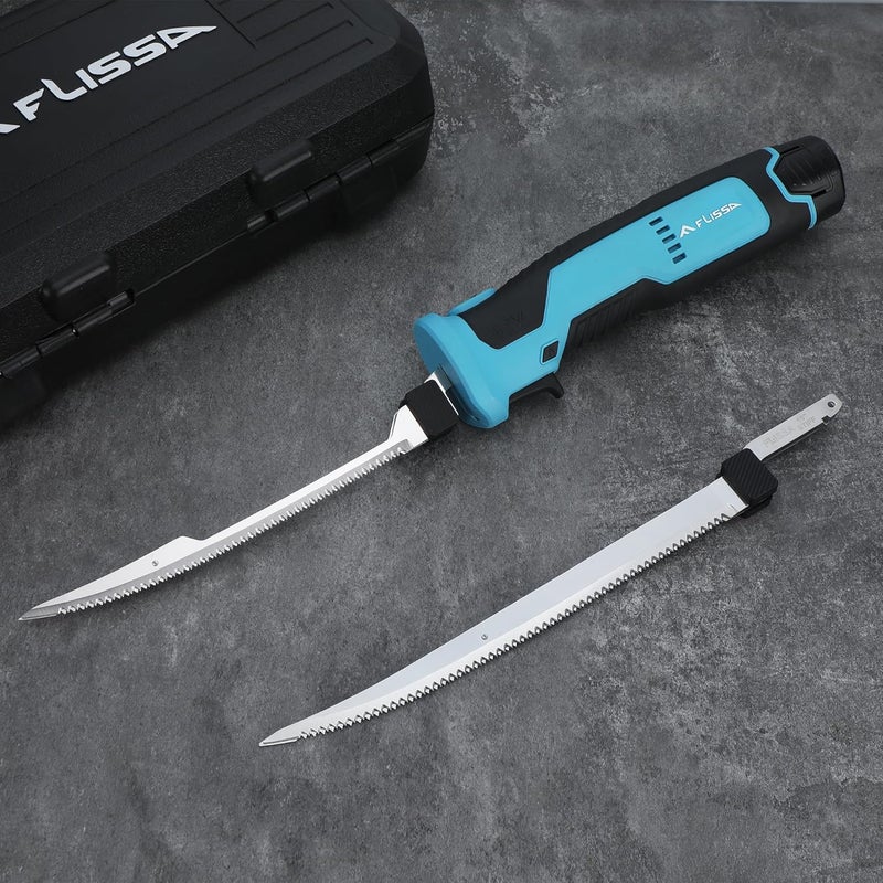 FLISSA Replacement 8" Flex Blade for Electric Fillet Knife in Polished Stainless Steel, Premium Razor Sharp Blade with Reciprocating Construction for Fishing, Filleting, and Cutting - Image 5